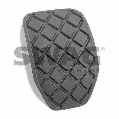 Pedal lining, brake pedal; Pedal pad, clutch pedal SWAG 30 92 8636
