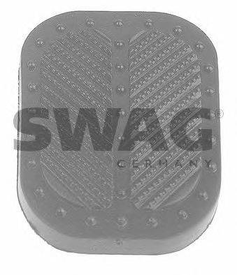 Pedal lining, brake pedal; Pedal pad, clutch pedal SWAG 70 91 0918
