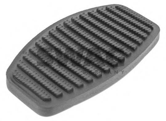 Pedal lining, brake pedal; Pedal pad, clutch pedal SWAG 70 91 2833