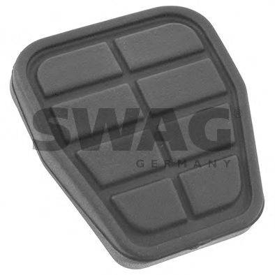 Pedal lining, brake pedal; Pedal pad, clutch pedal SWAG 99 90 5284